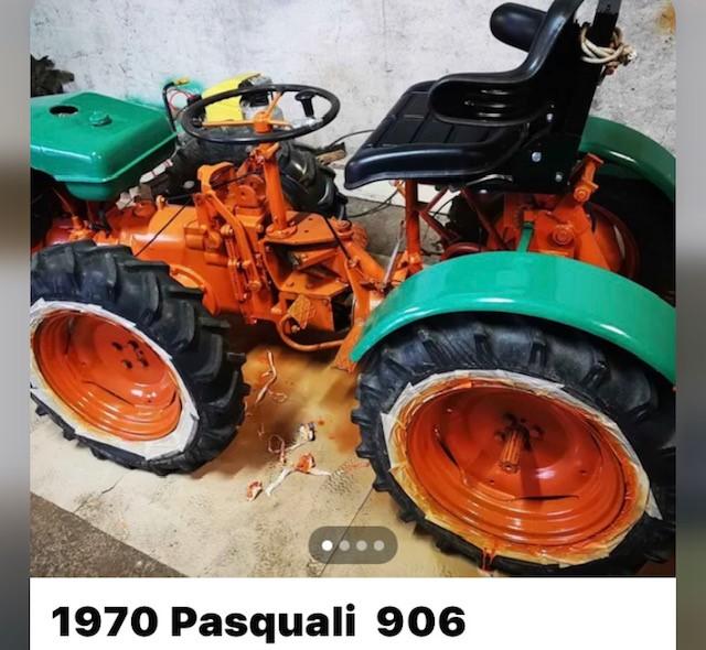 TRASPORTO TRATTORINO PASQUALI 906